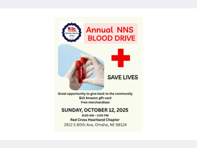 NNS BLOOD DRIVE - 2025